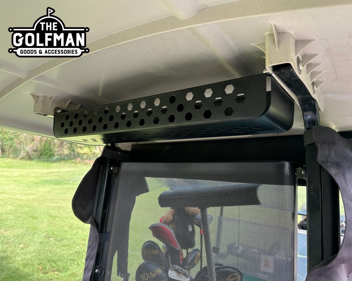 Golf Cart Overhead Rear Tray Basket Accessory