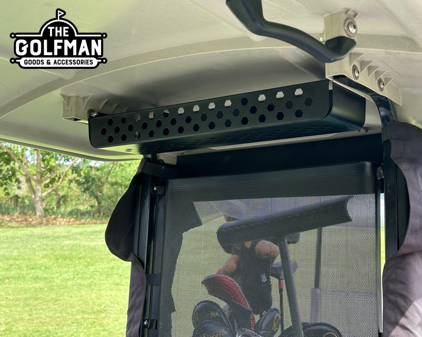 Golf Cart Overhead Rear Tray Basket Accessory