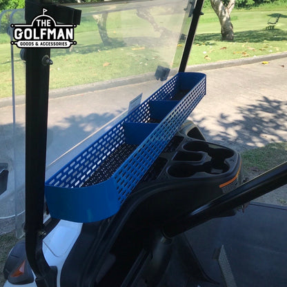 Golf Cart Dashboard Tray Basket (Blue)