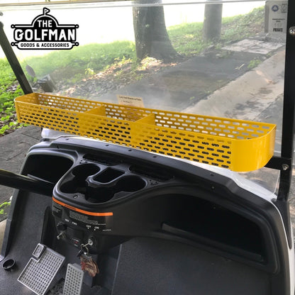 Golf Cart Dashboard Tray Basket (Yellow)