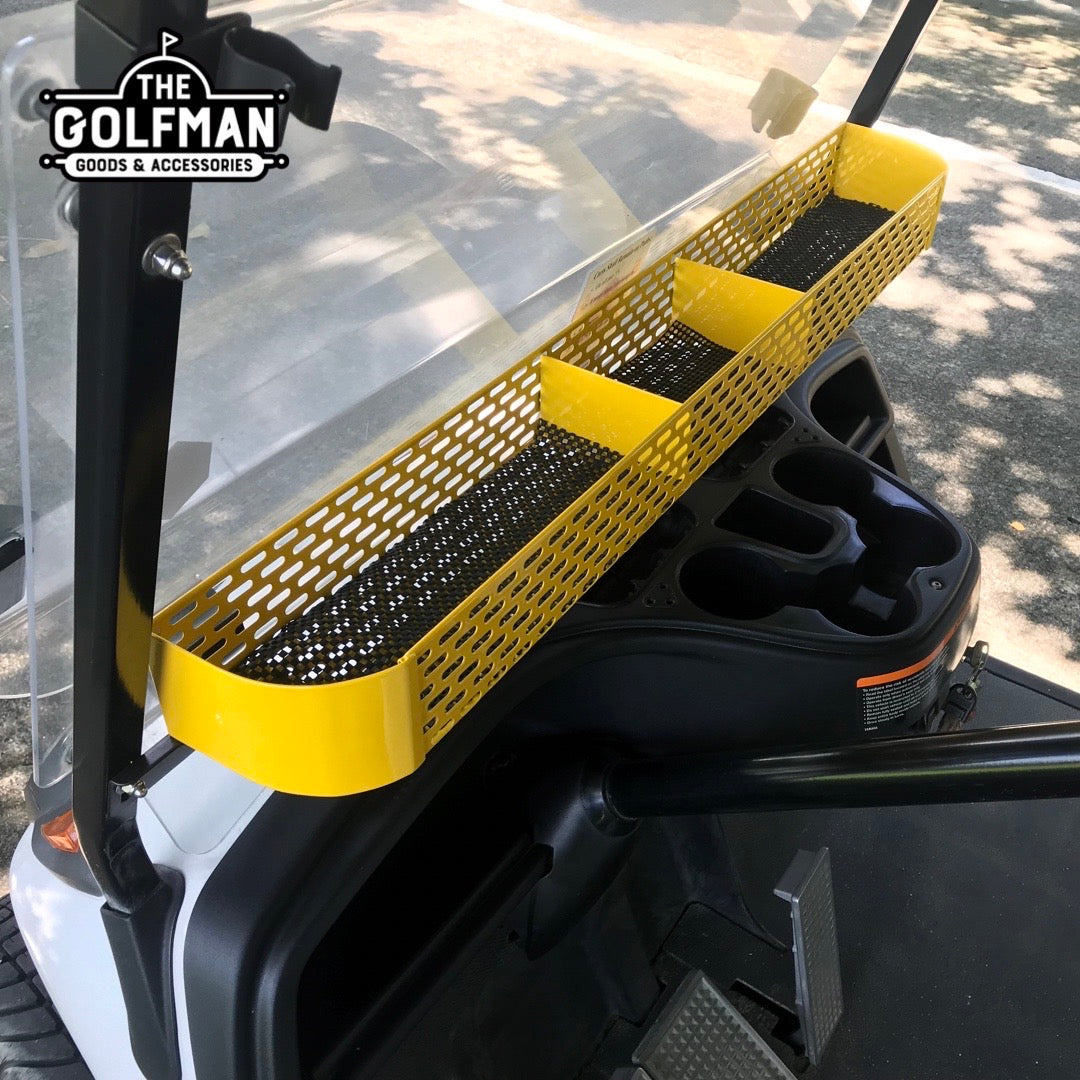 Golf Cart Dashboard Tray Basket (Yellow)